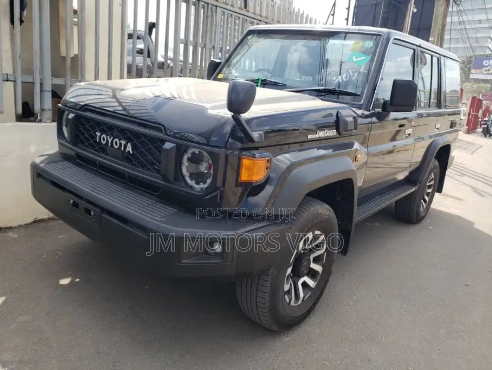 Toyota Land Cruiser 2024 Matt Black