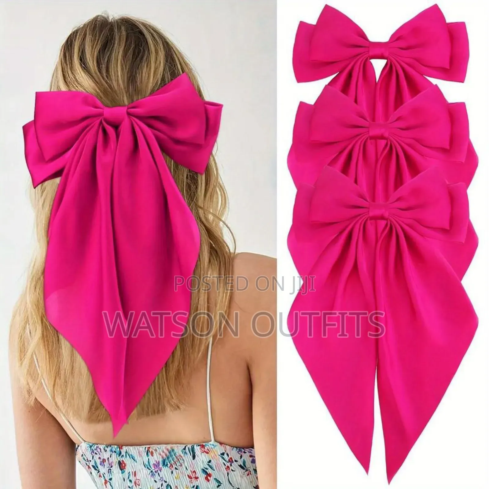 Women's Bow Hair Clips New and Original in 11 Colours