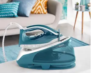 Tefal Steam Iron Station 1.7l 2200w White Blue Sv6131g0