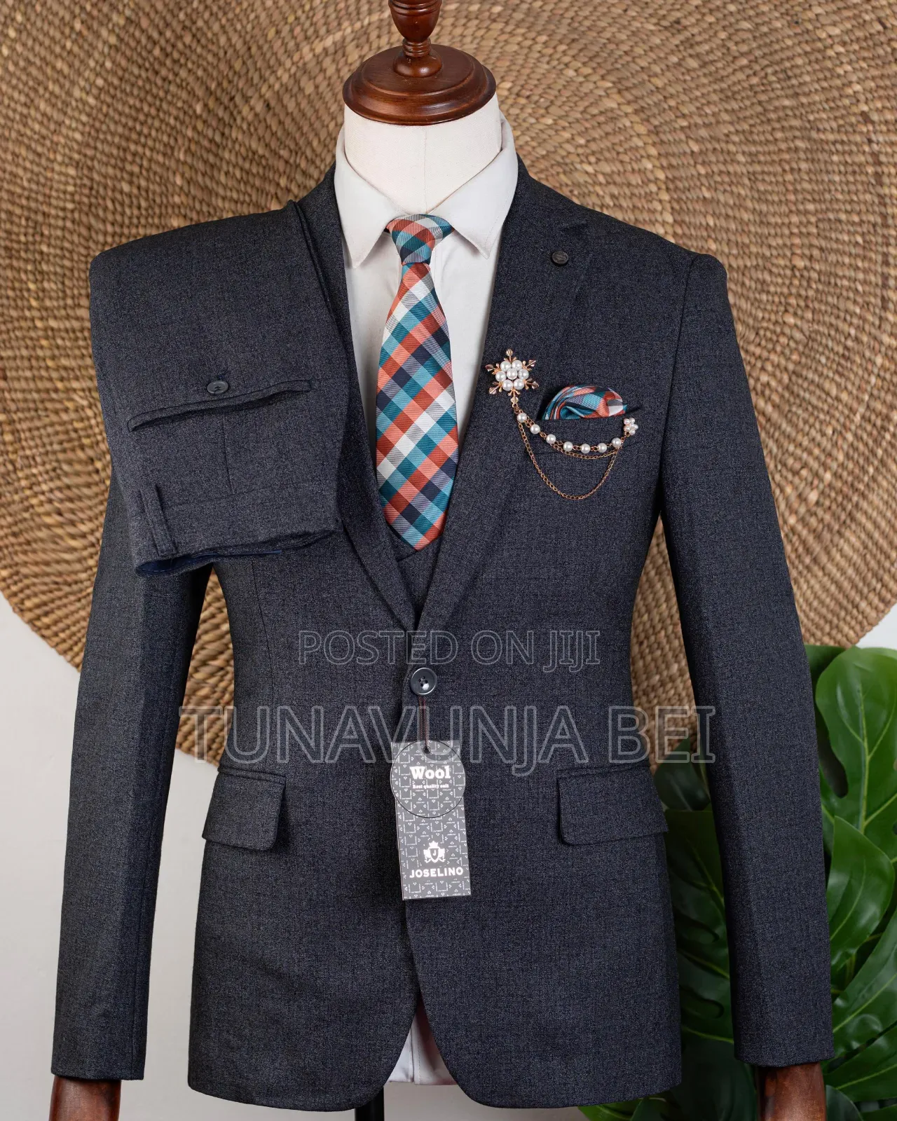 Heavy Cotton Suit / One Buttons Material