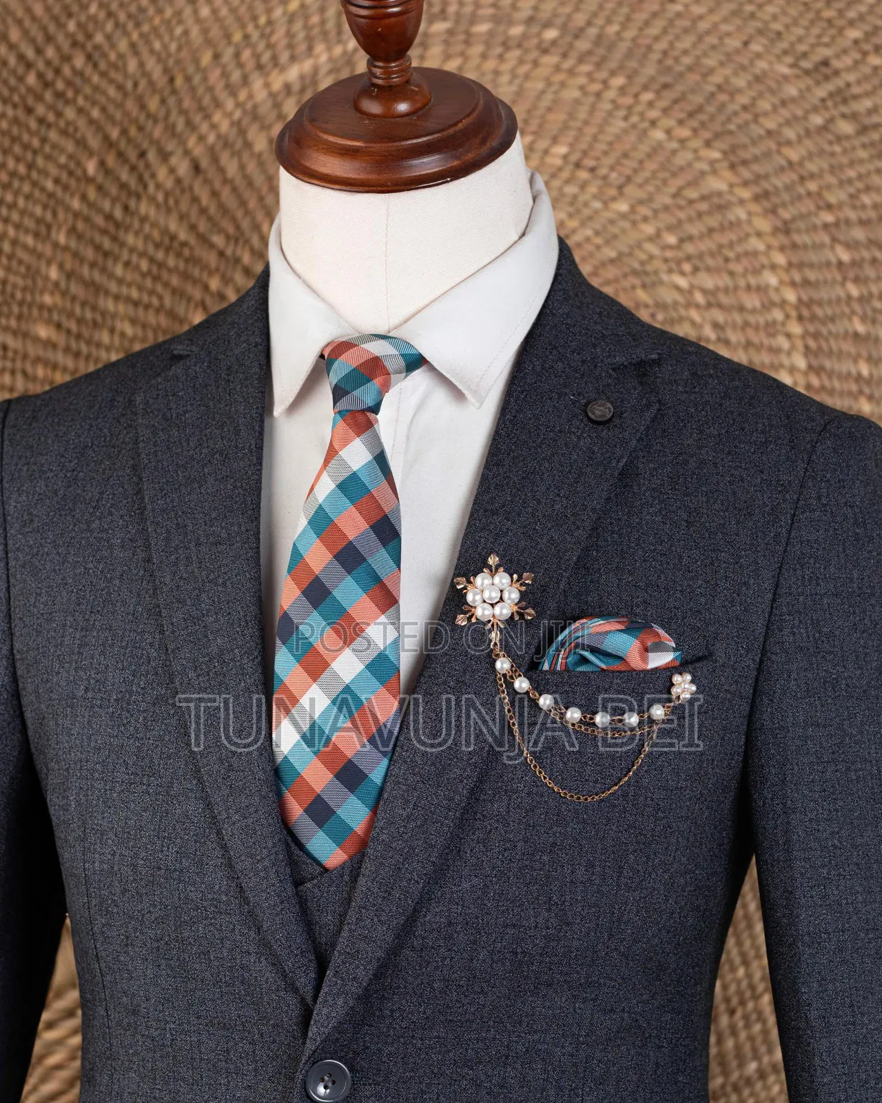 Heavy Cotton Suit / One Buttons Material