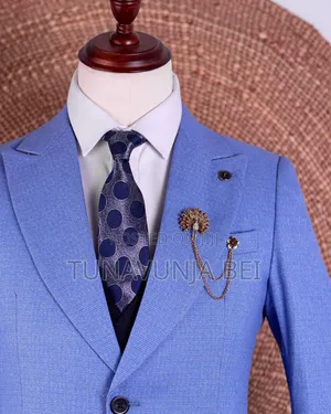 Blue Bahari Colour / Classic Men Suit 