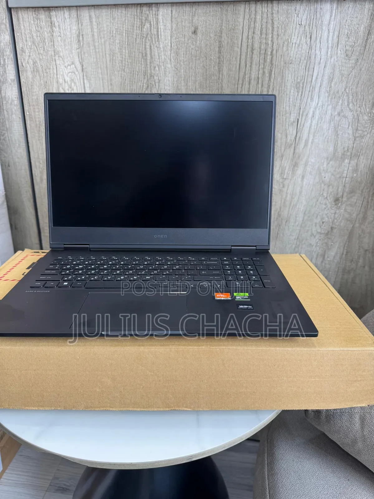 New Laptop HP Omen 16 16GB AMD Ryzen 7 SSD 1T