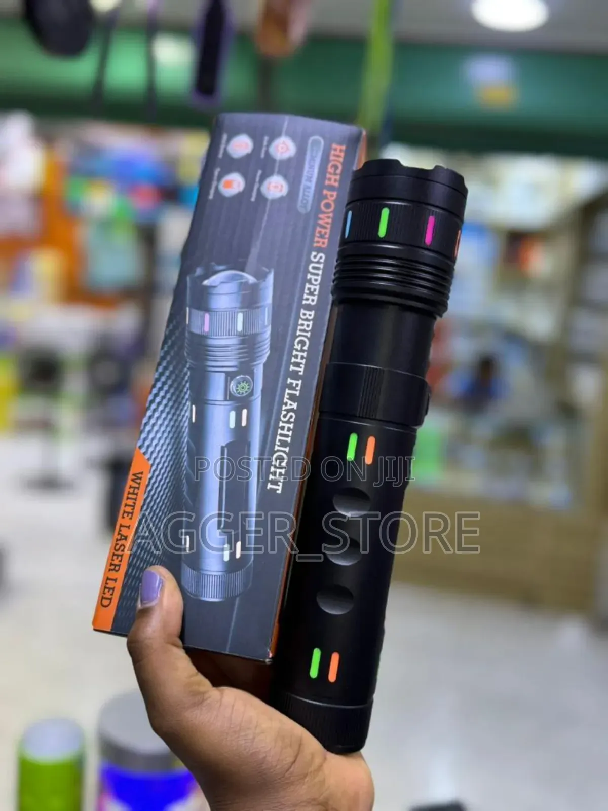 Rechargeable Torch [Inamulika 400 Mita)