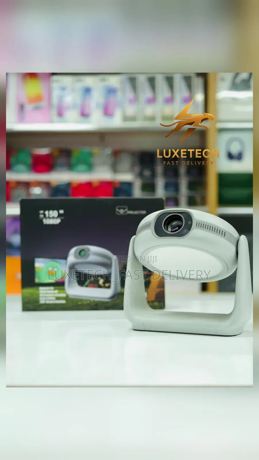 Rechargeable Smart Android Projector With Intelligent Auto-Focus
