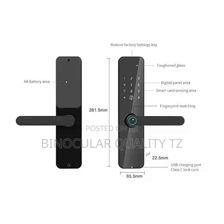 Smart Door Lock for Home Hotel Apartment Office