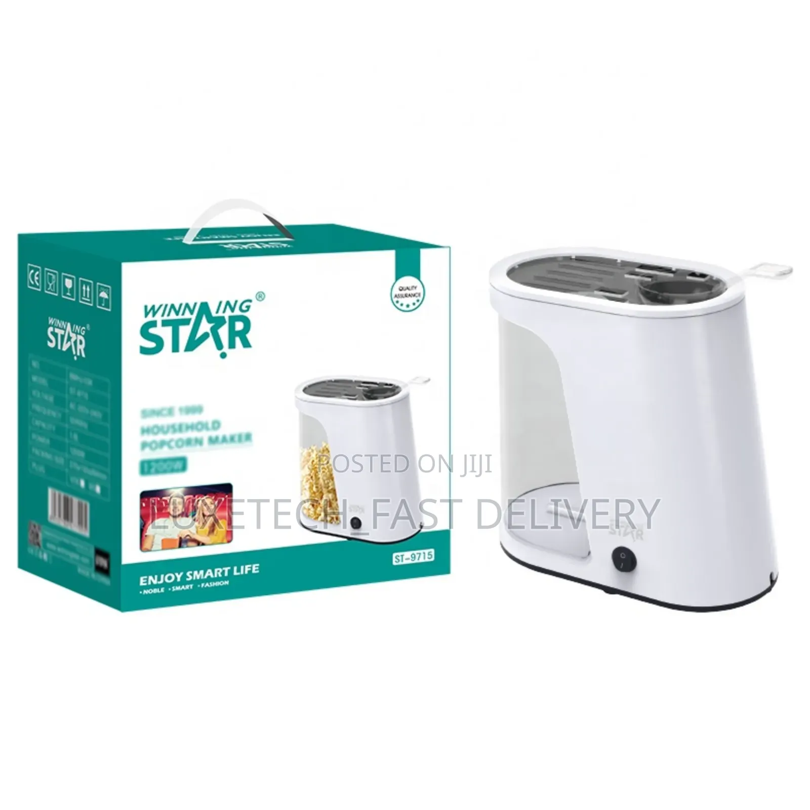 Winning Star Electric Popcorn Maker St-9715