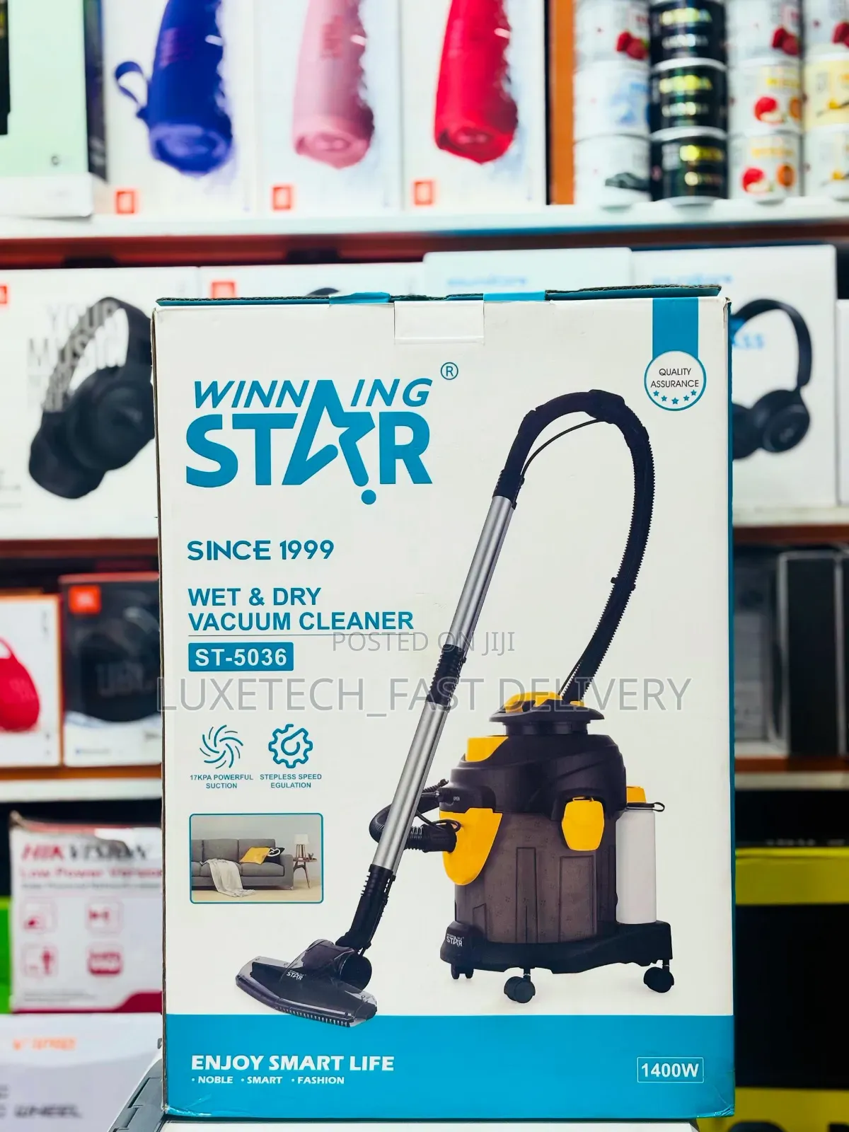 Winning Star 15l Wet and Dry Vacuum Cleaner St-5036 + Carpet Cleaner