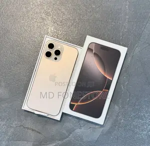 New Apple iPhone 16 Pro Max 256 GB Gold