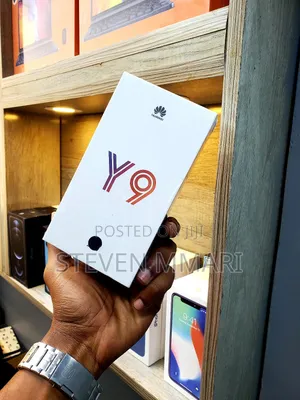 New Huawei Y9 128 GB Black