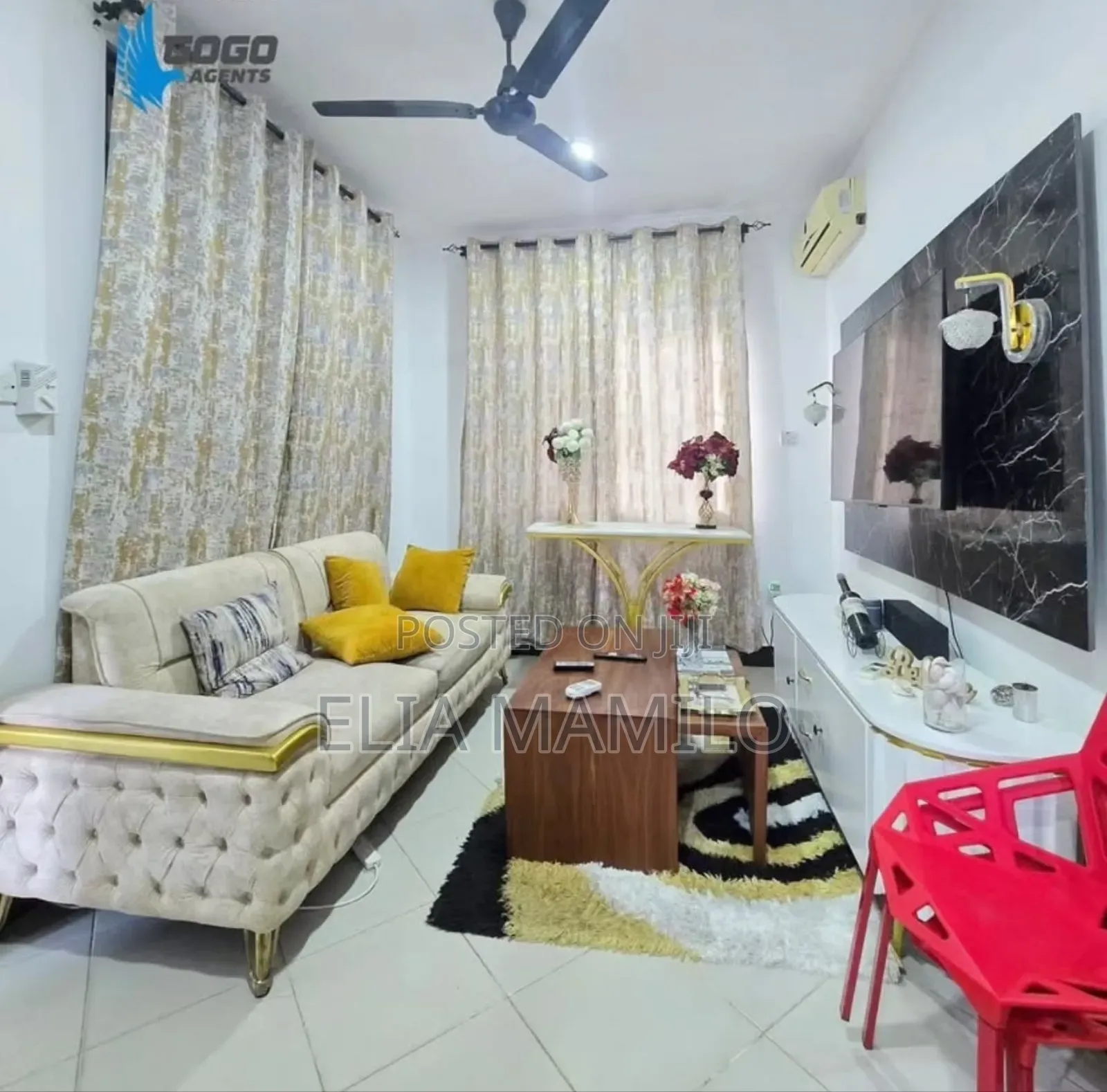 Furnished 1bdrm Apartment in Mikocheni for rent