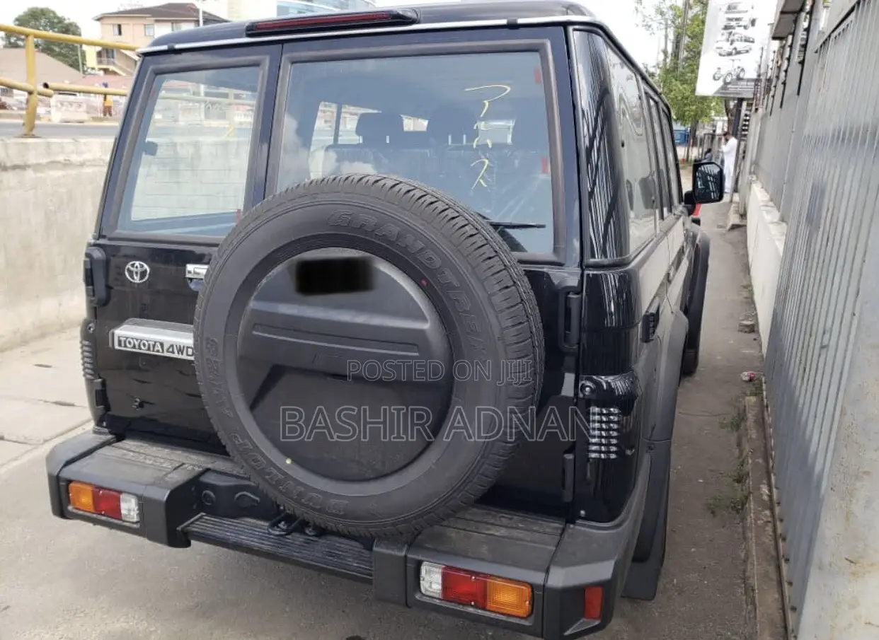 New Toyota Land Cruiser 2024 Matt Black