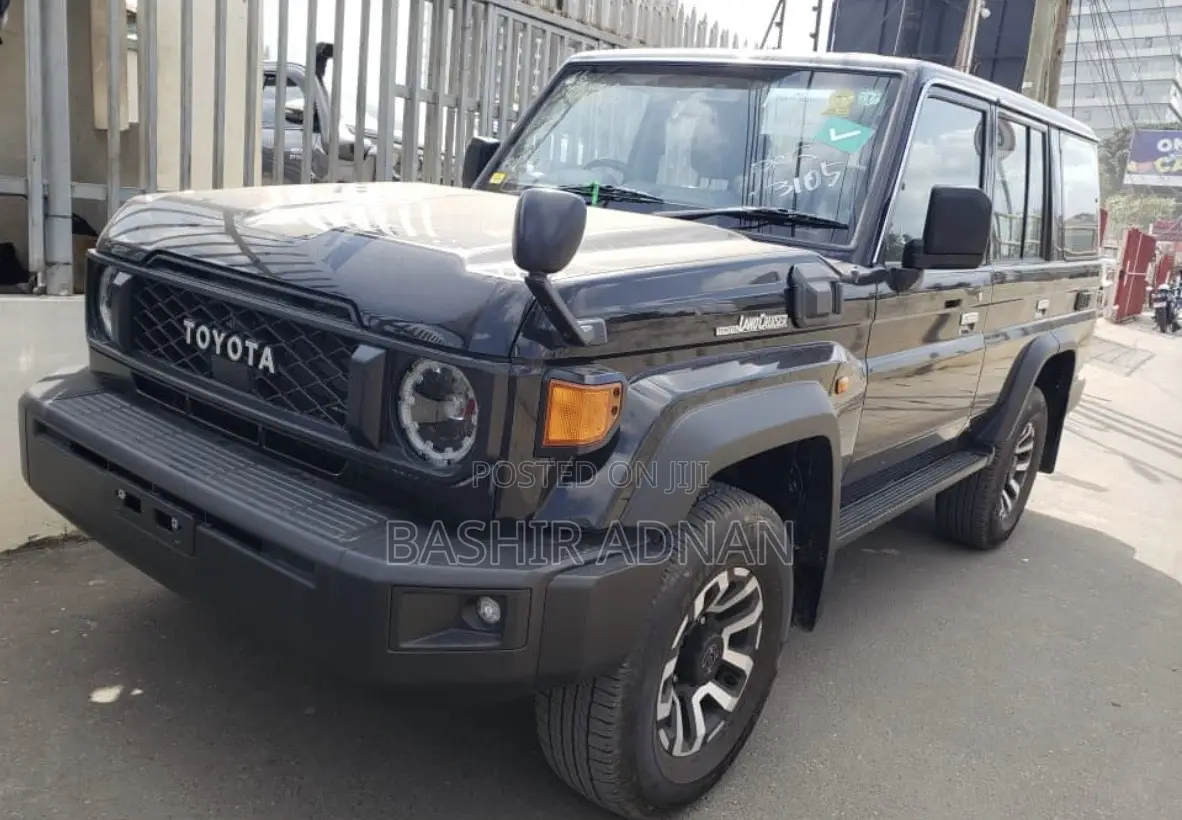 New Toyota Land Cruiser 2024 Matt Black