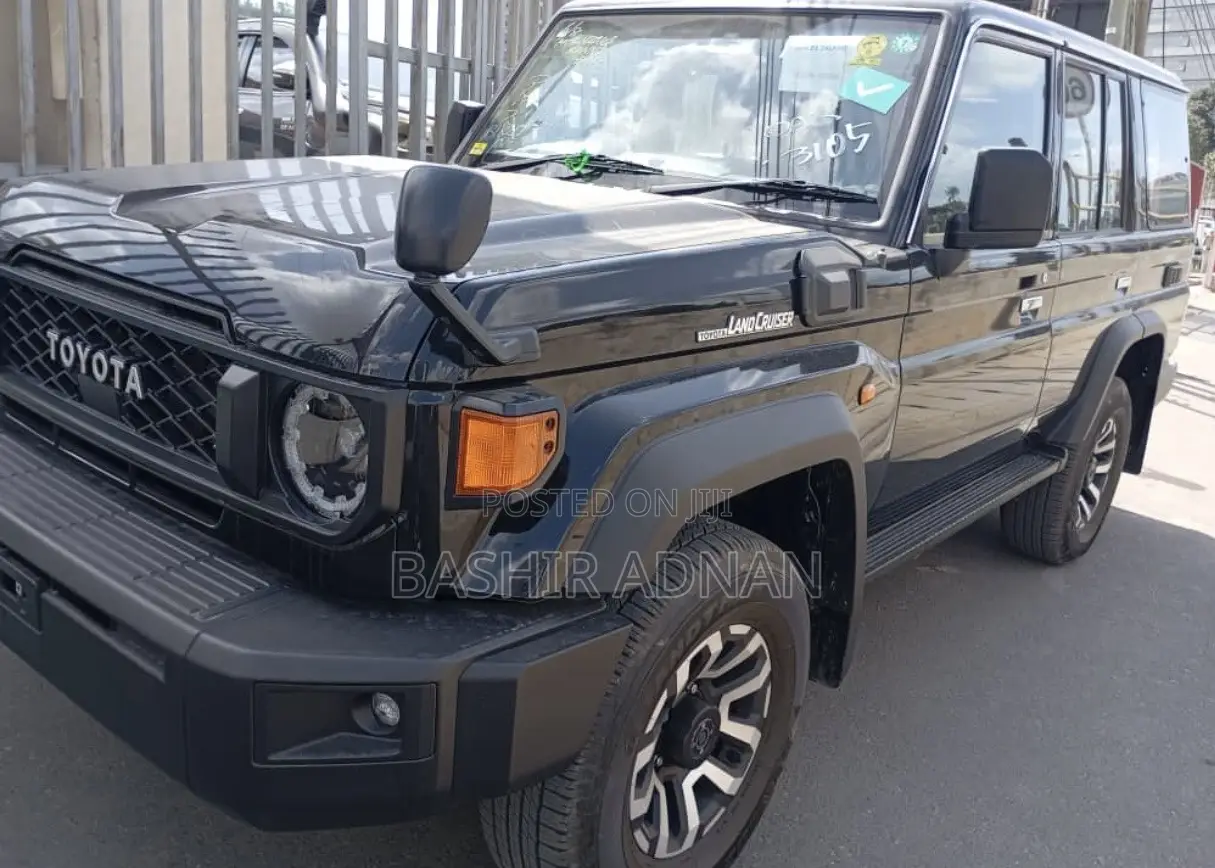 New Toyota Land Cruiser 2024 Matt Black