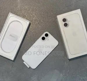 New Apple iPhone 16 256 GB White