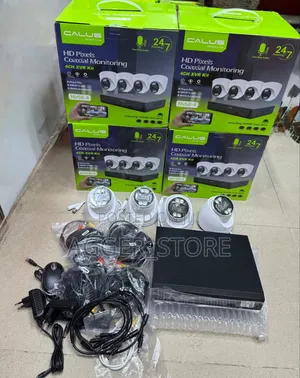 Calus CCTV Camera Nsv8-4 Original(Four Cameras)