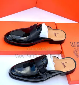 Leather Mules or Choki Official Za Kiume
