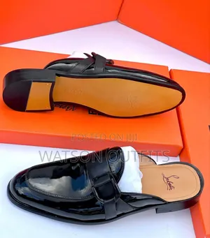 Leather Mules or Choki Official Za Kiume