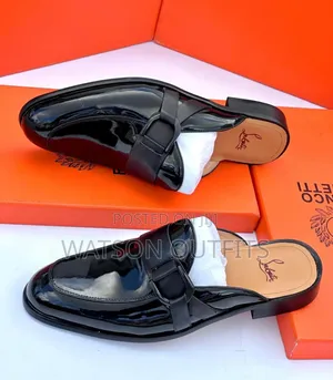 Leather Mules or Choki Official Za Kiume
