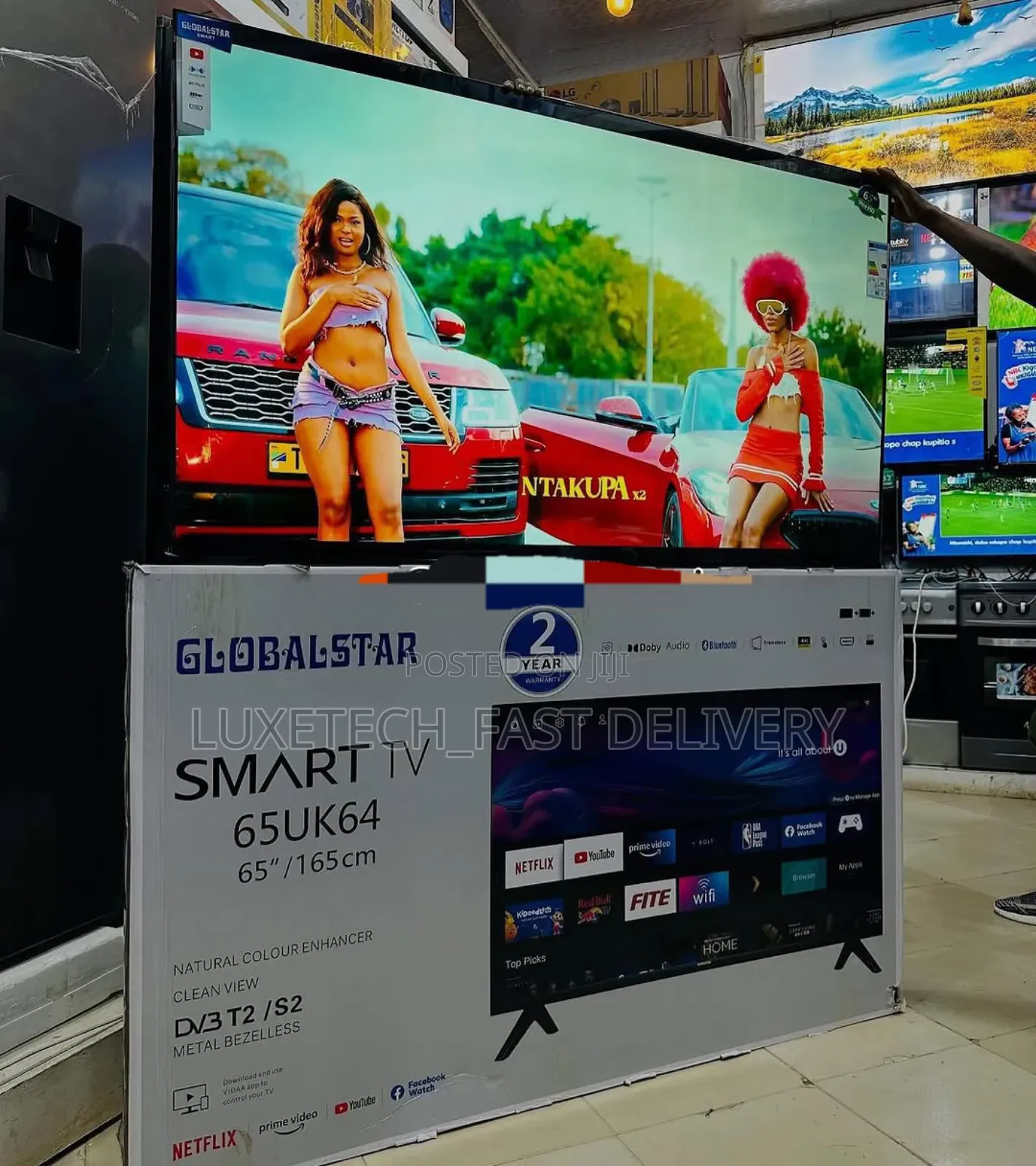 Globalstar 65-Inch Smart Android Tv