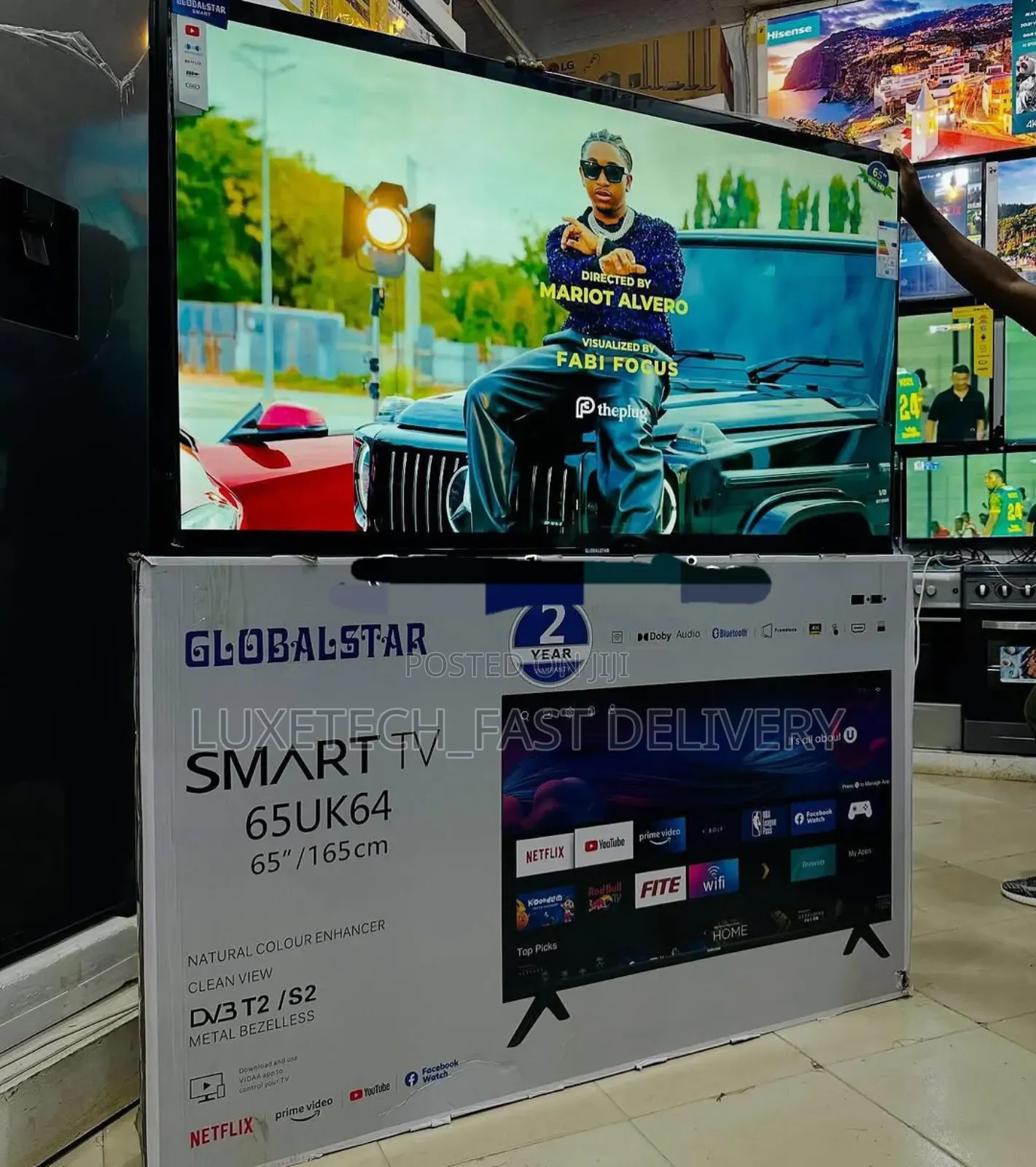 Global Star 65-Inches Smart Android Tv