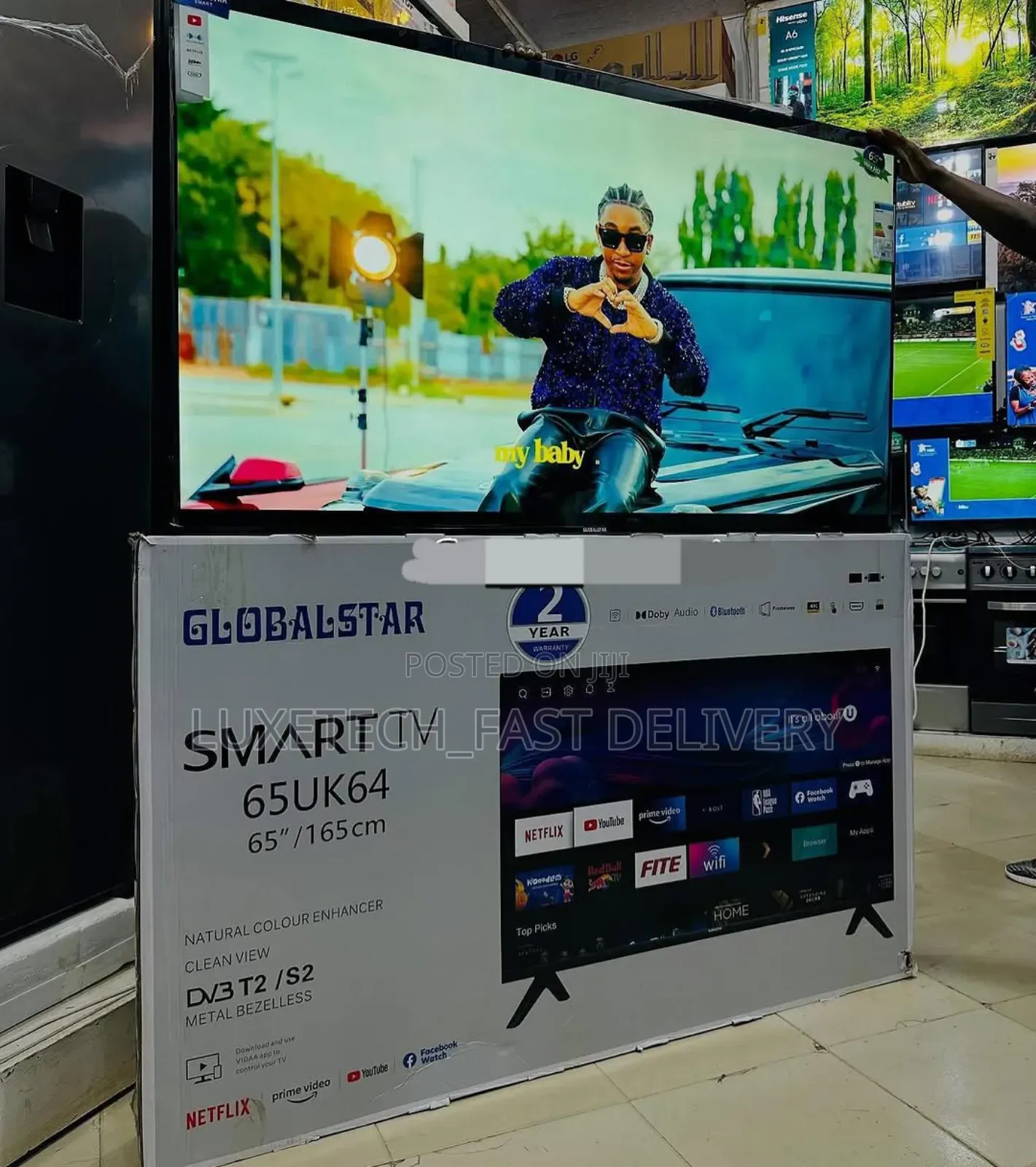 Global Star 65-Inches Smart Android Tv