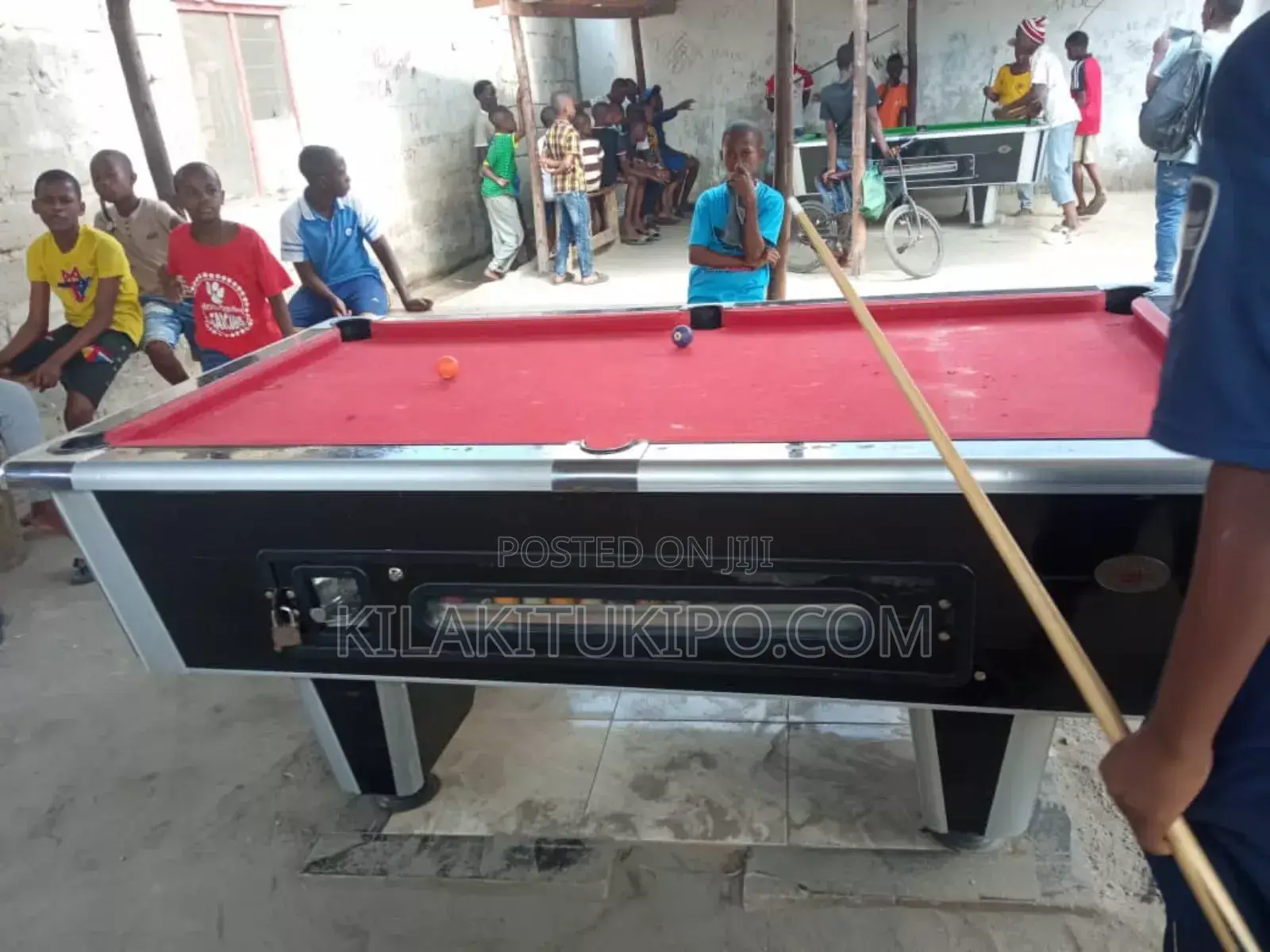 Red Pool Table Original Material Made