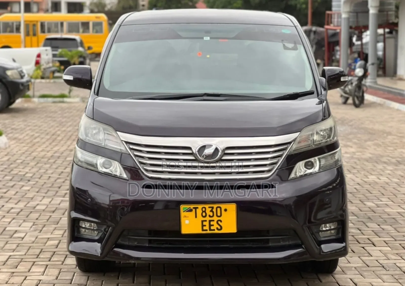 Toyota Vellfire 2008 Black