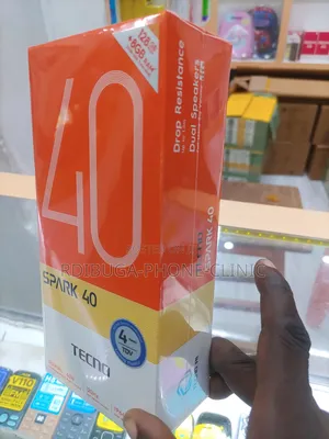 New Tecno Spark 40 128 GB Black