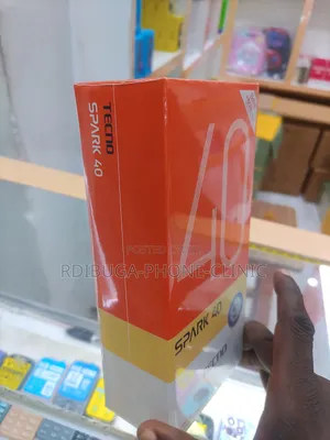 New Tecno Spark 40 128 GB Black