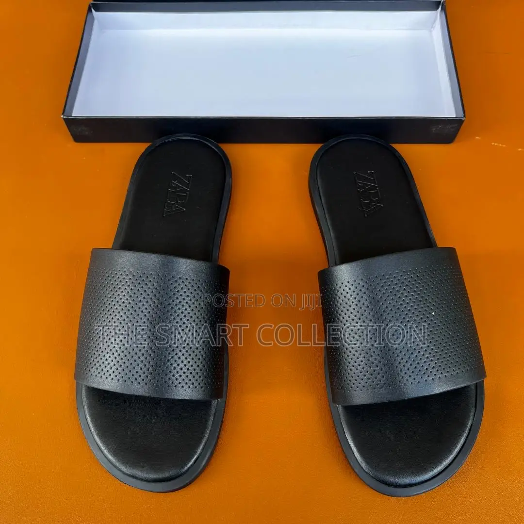 Zara Black and White Sandal