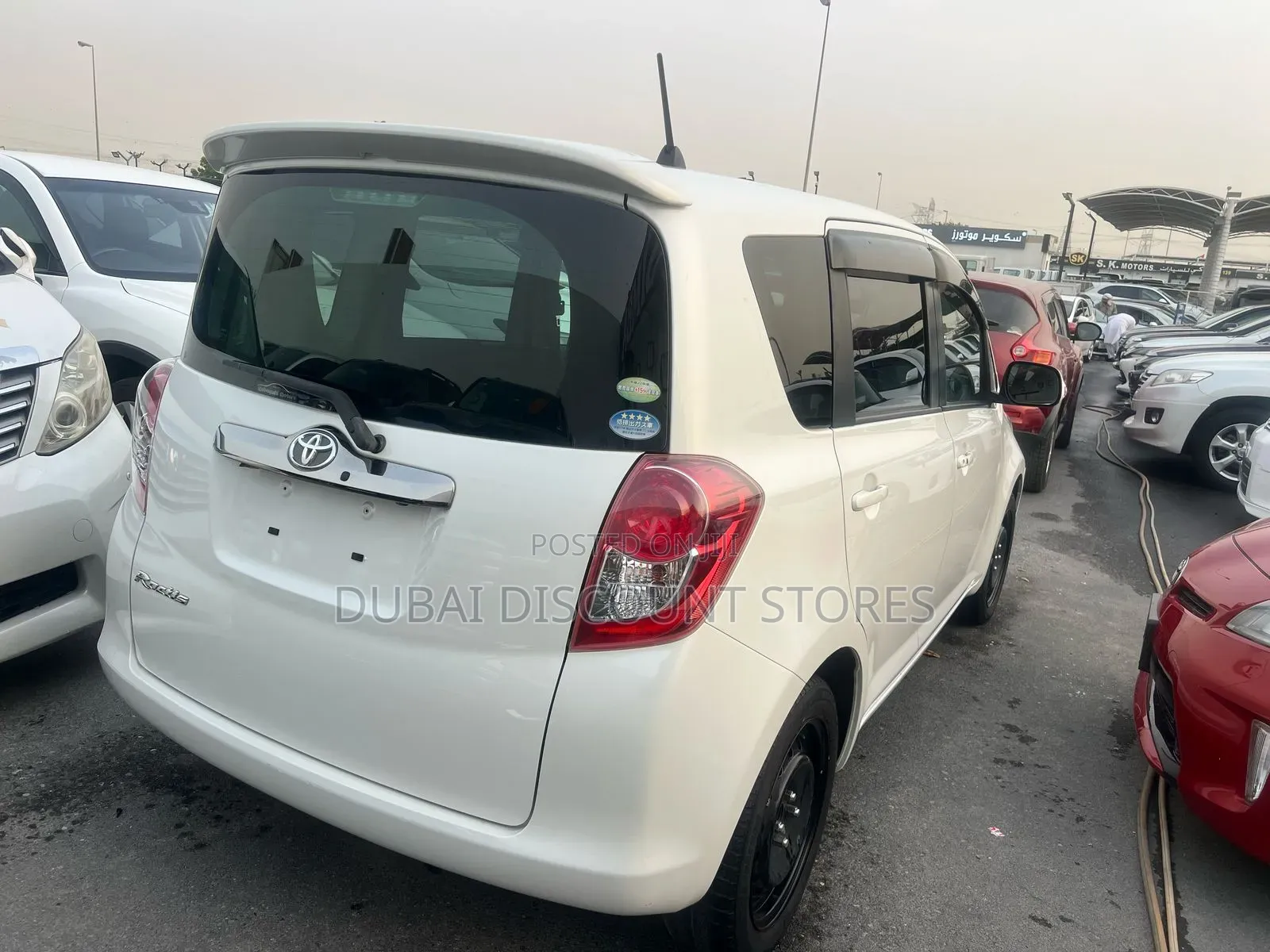 Toyota Ractis 2008 White