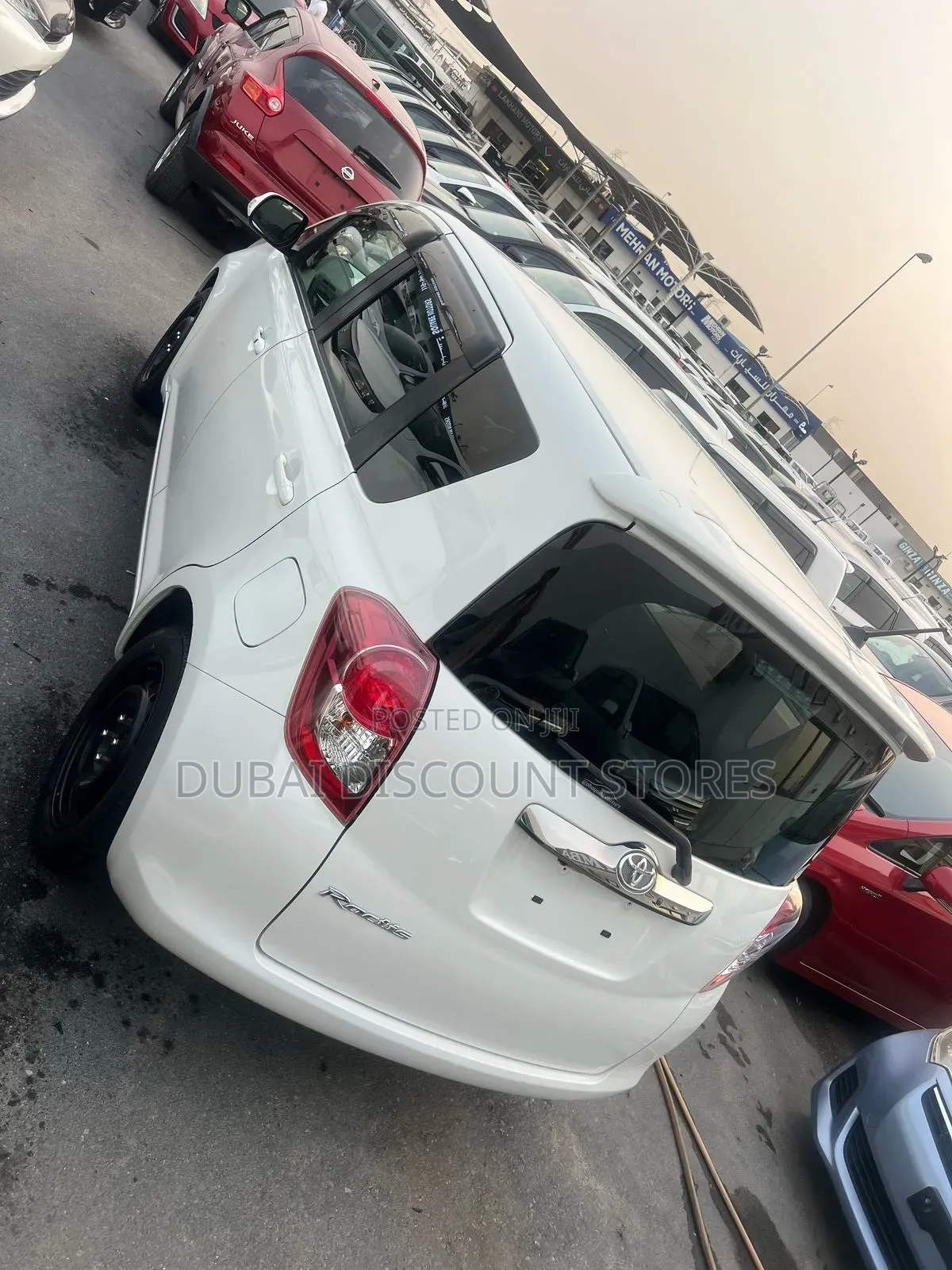 Toyota Ractis 2008 White