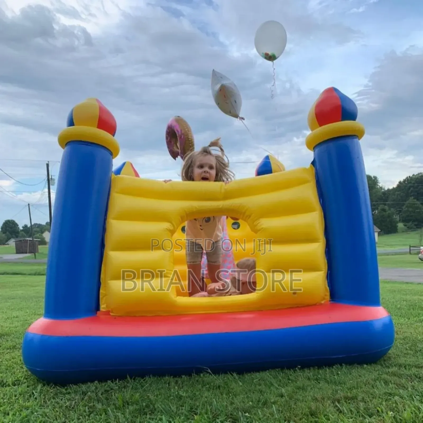 Inflatable Jumping Castle/Trampoline (4-6children)