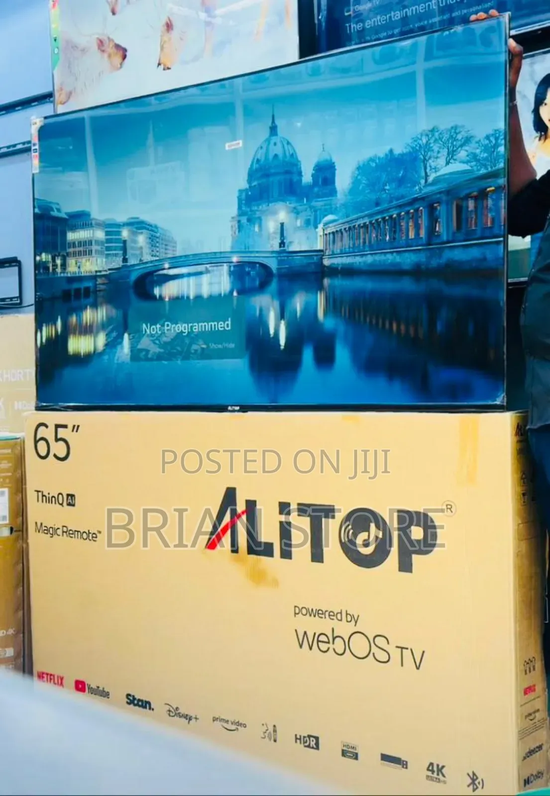 Alitop Smart Tv 65 Inches.