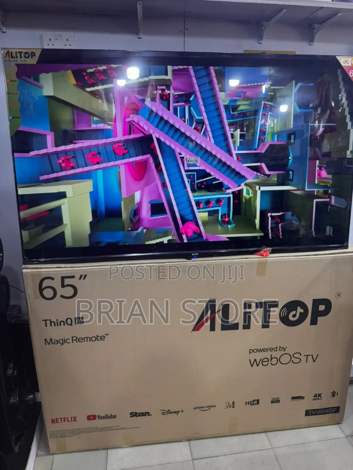 Alitop Smart Tv 65 Inches.