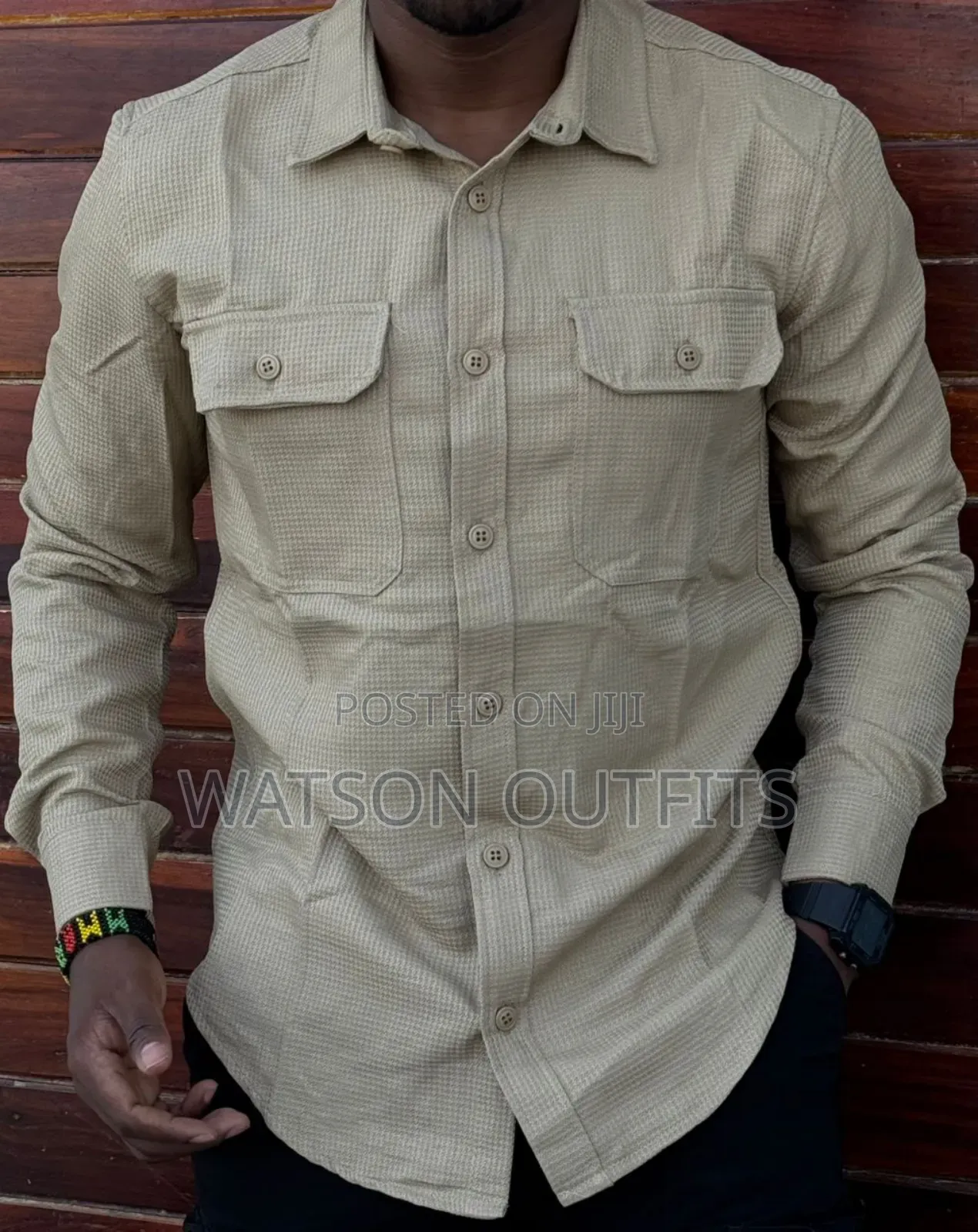 Shati Official Na Smart Za Two Pockets