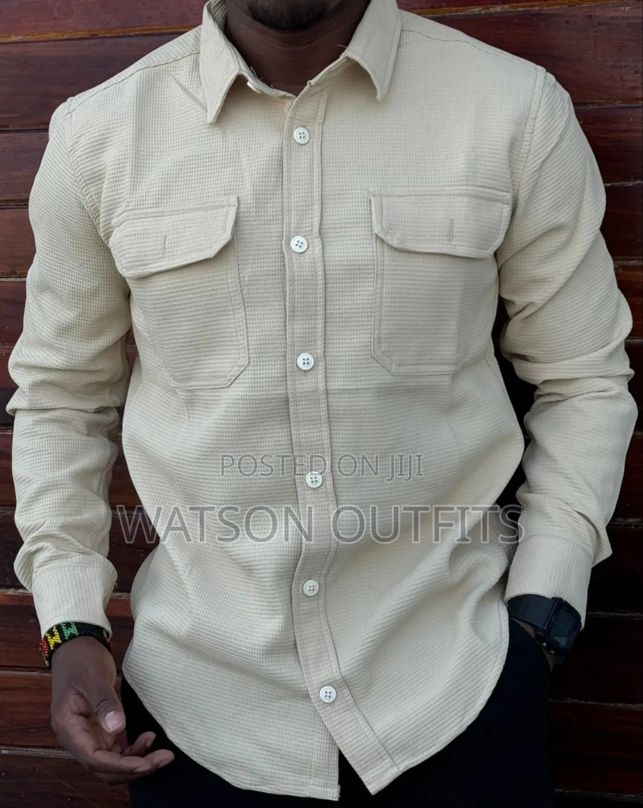 Shati Official Na Smart Za Two Pockets
