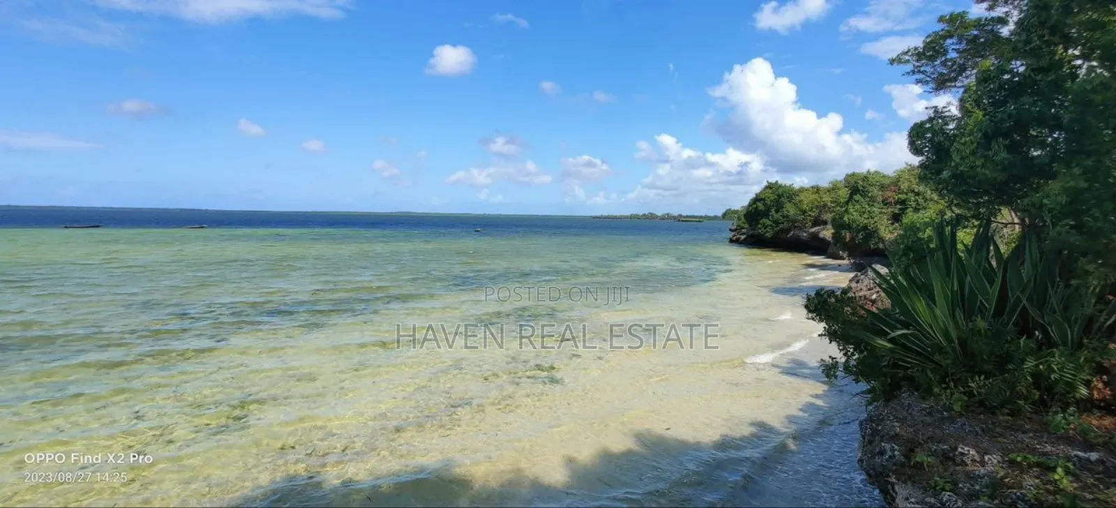Beach Plot for Sale at Zanzibar