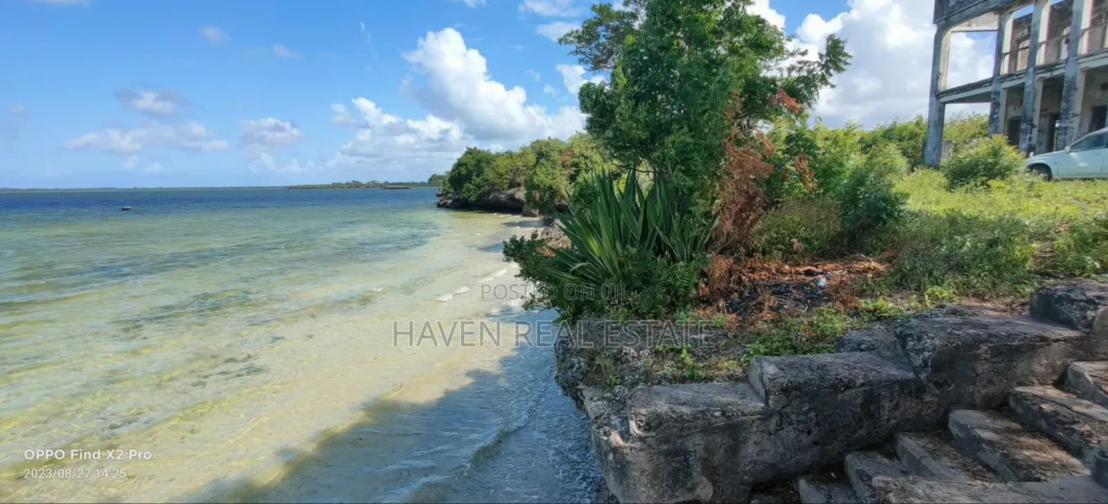 Beach Plot for Sale at Zanzibar