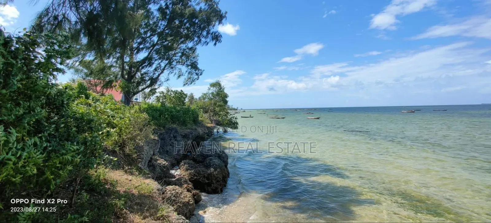 Beach Plot for Sale at Zanzibar