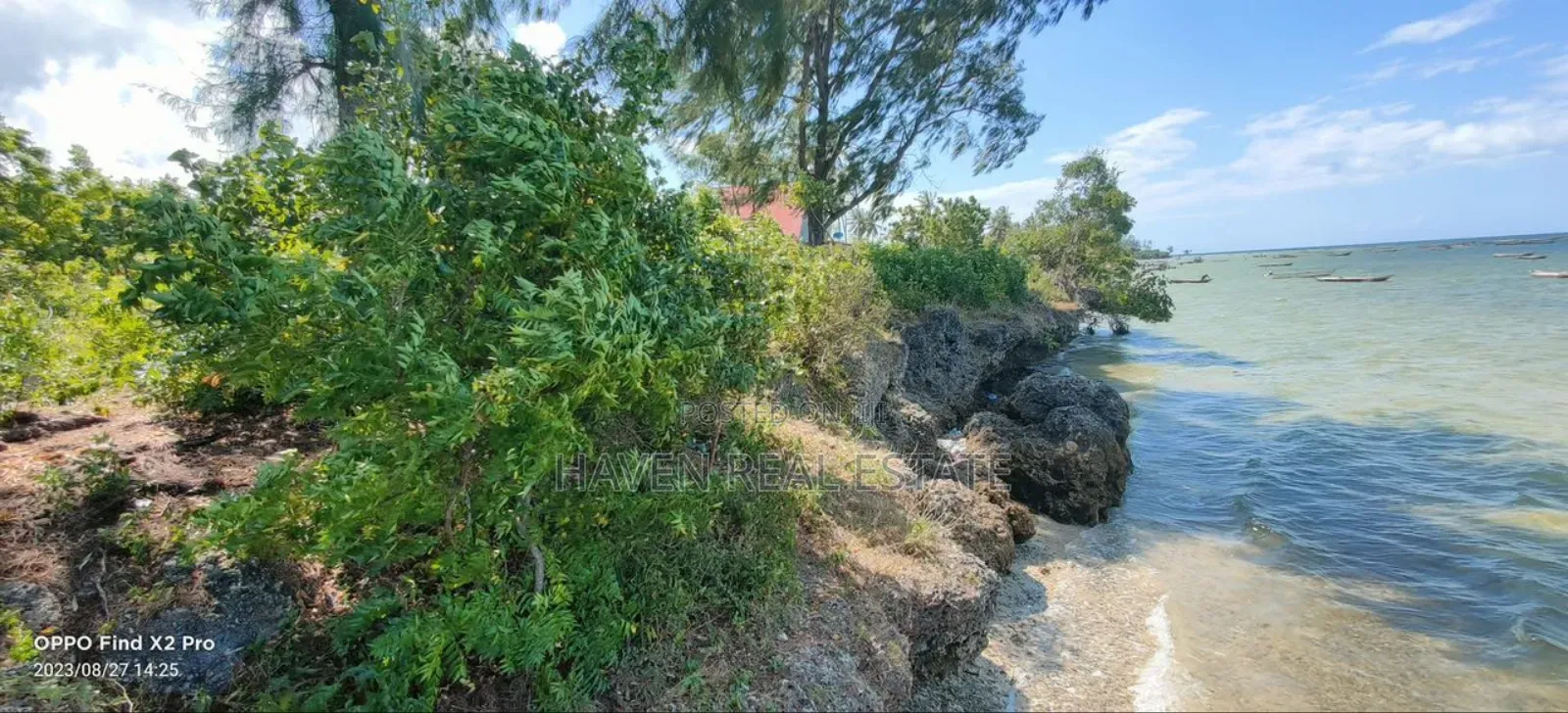 Beach Plot for Sale at Zanzibar