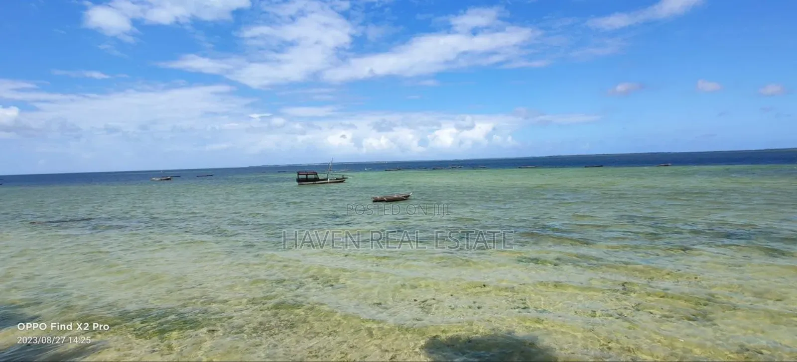 Beach Plot for Sale at Zanzibar