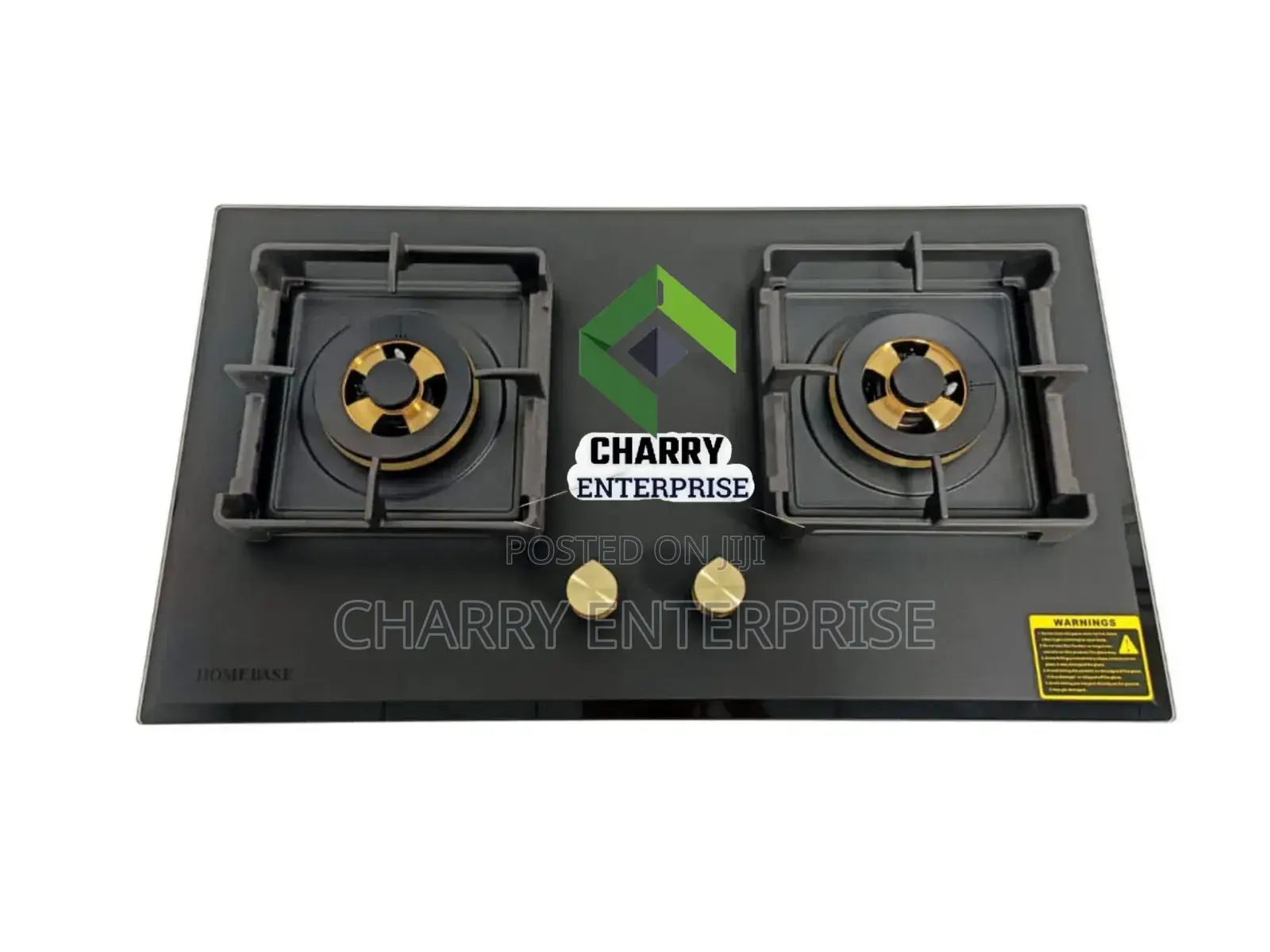 Homebase Cooktop/ Cooker 2 Plates (Full Gas) Auto Ignition