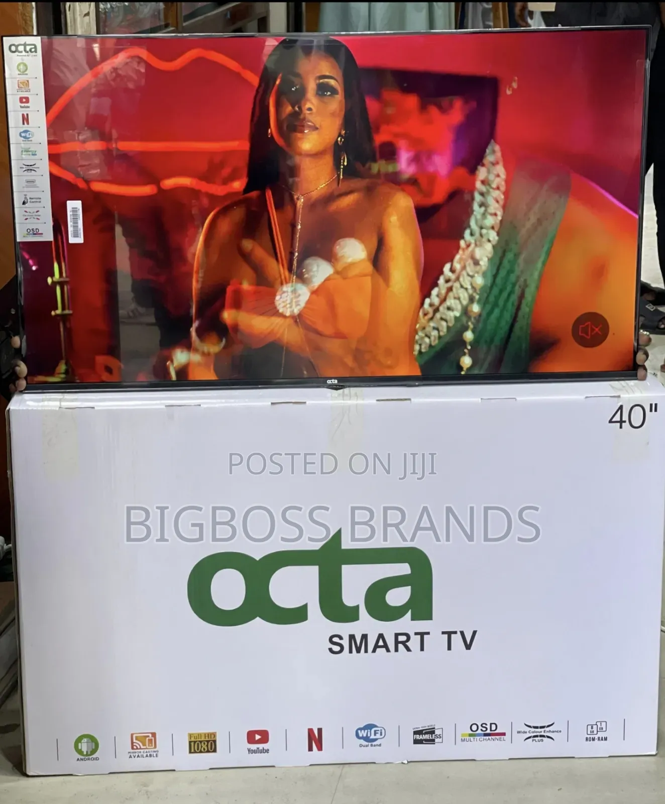 Octa 40” Smart Frameless