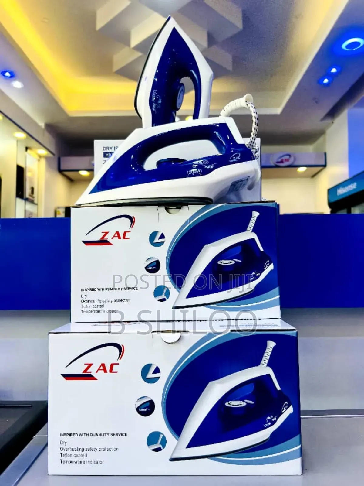 Zac Dry Iron