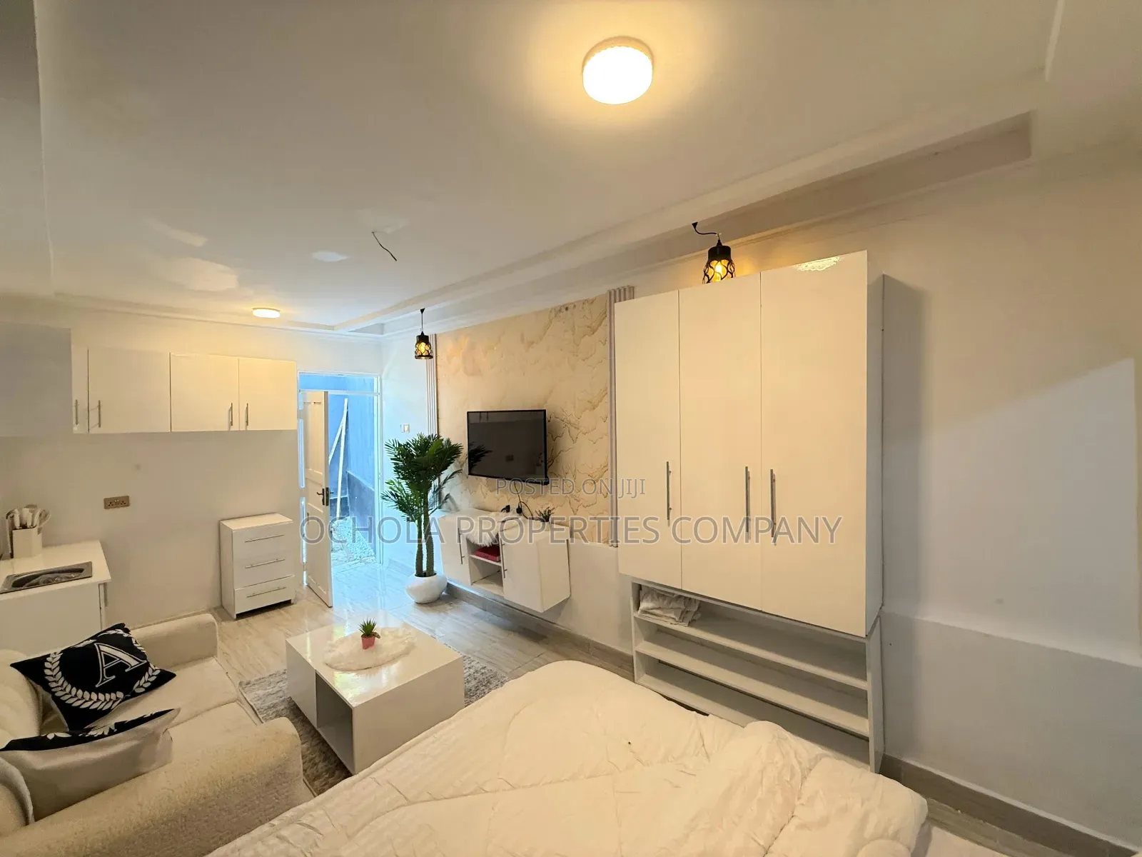 Furnished Studio Apartment in Mikocheni for rent