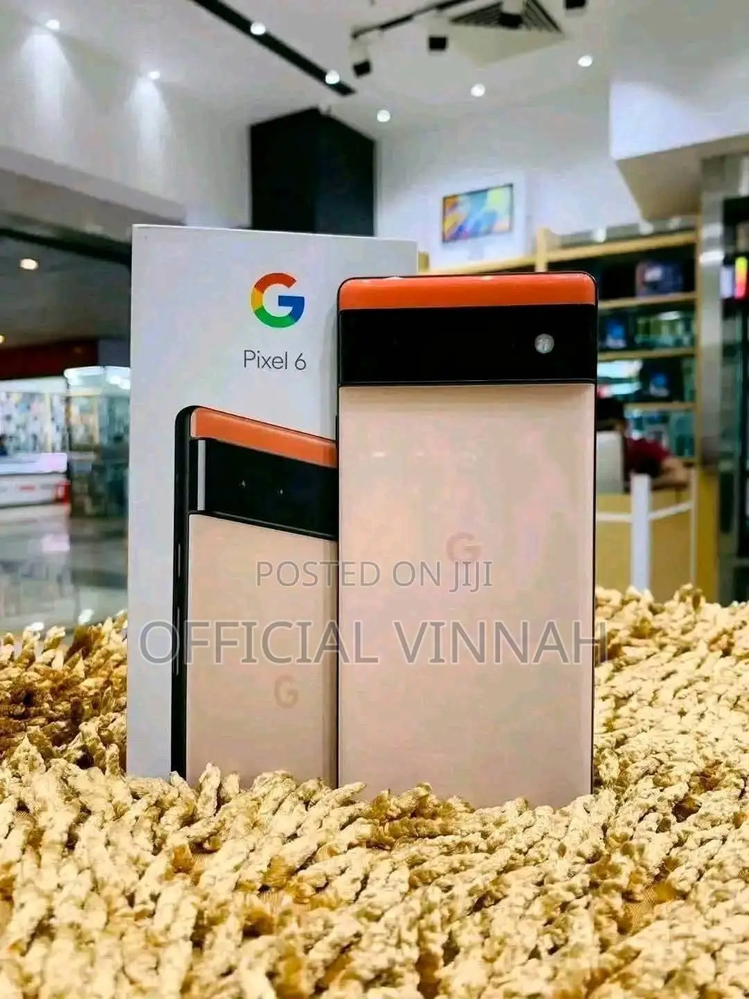 New Google Pixel 6 128 GB Rose Gold