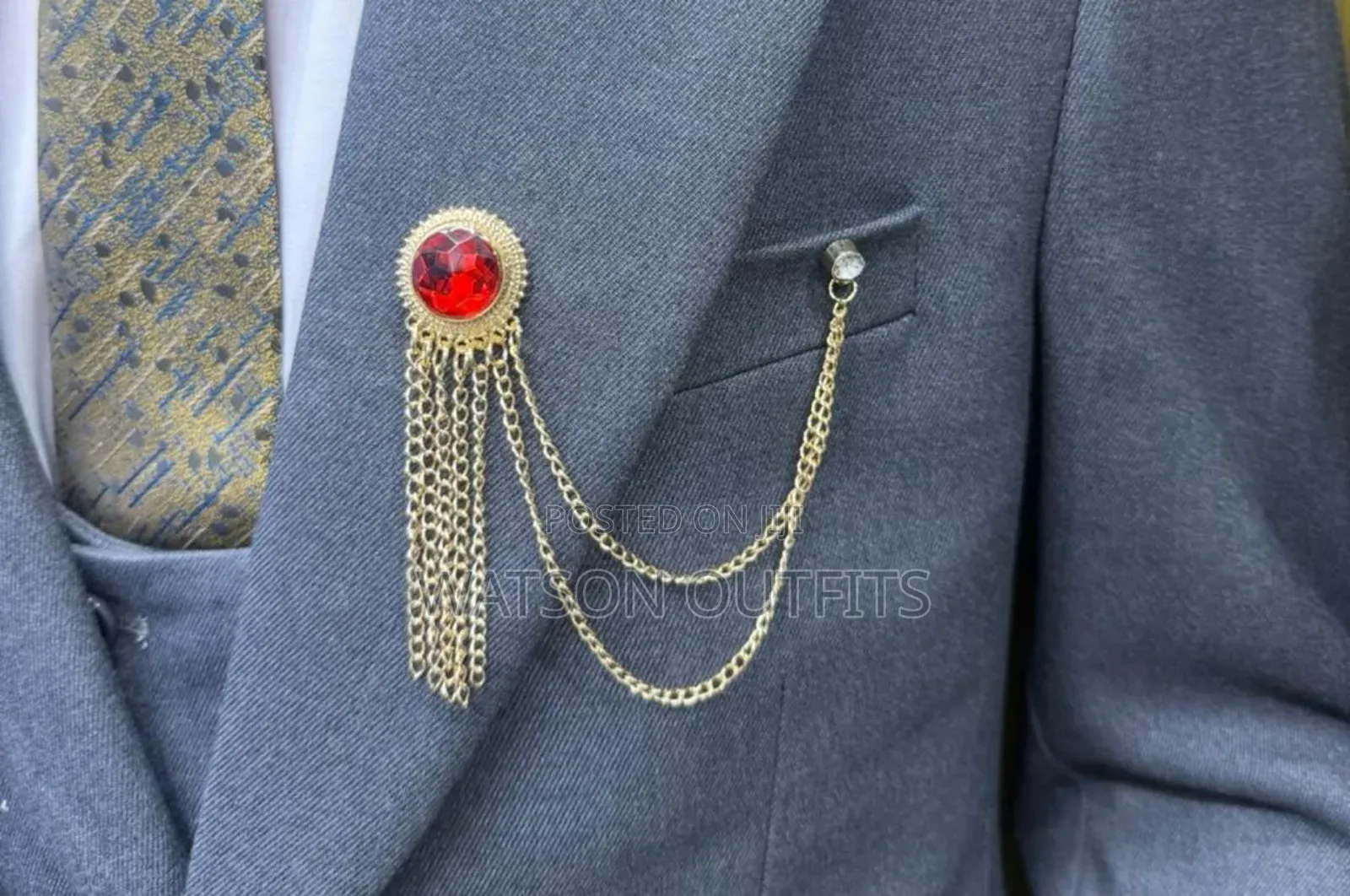Men's Brooches Original and Official