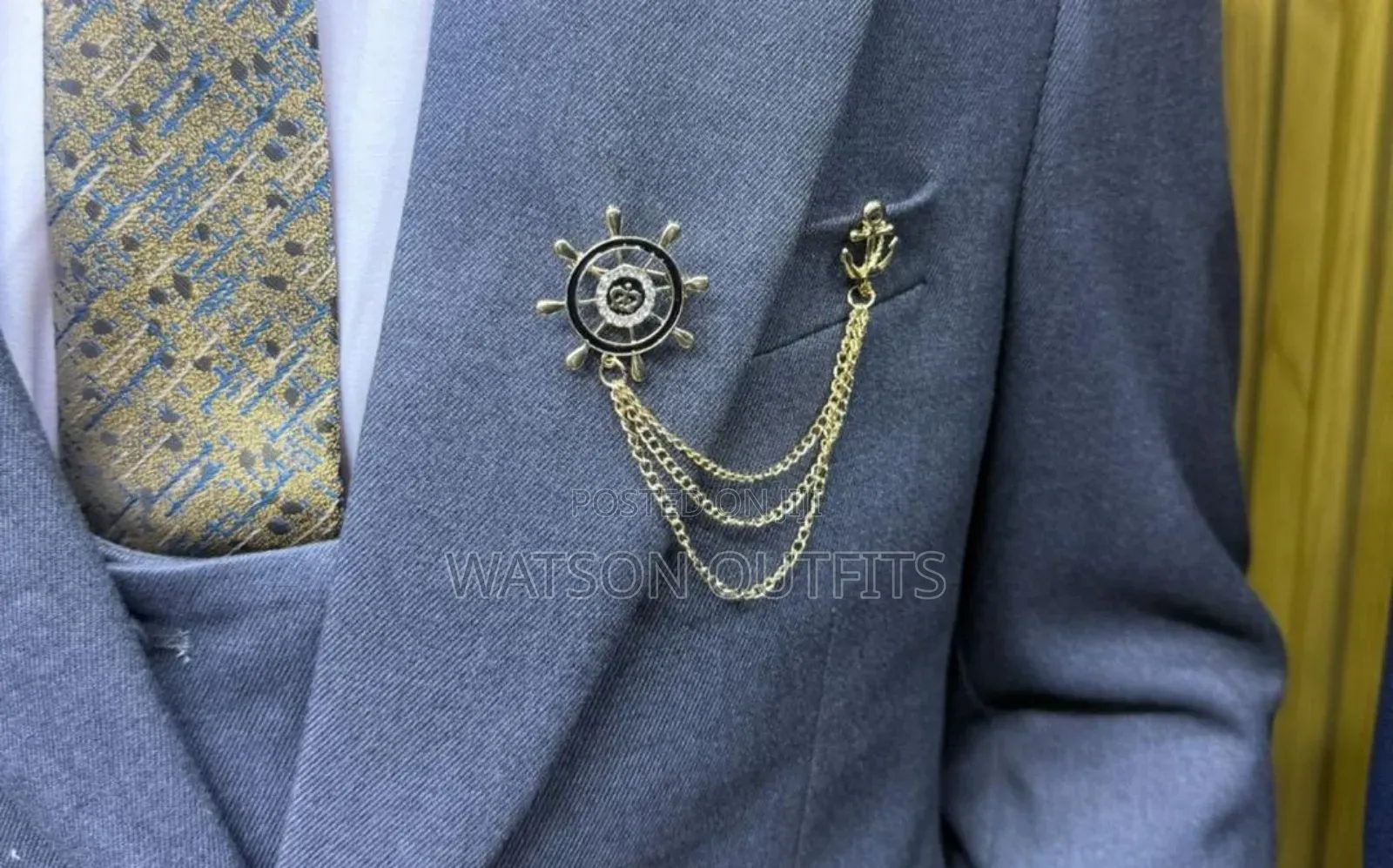 Men's Brooches Original and Official